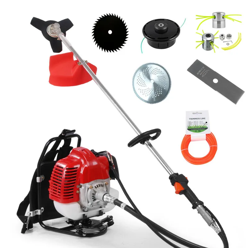 BACKPACK GX35 4 STROKE 35CC ENGINE 7 IN 1 LONG REACH PRO MULTI TOOL BRUSH CUTTER WHIPPER SNIPPER