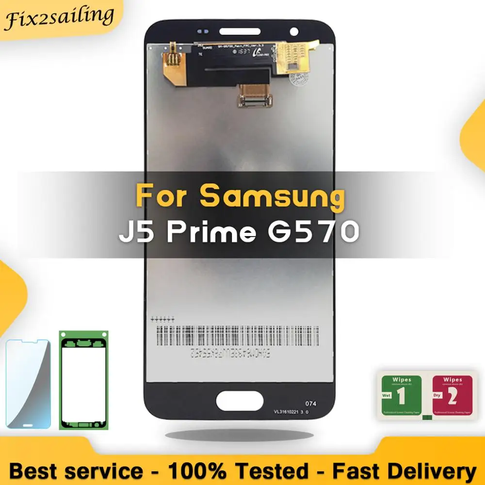 Дисплей для Samsung Galaxy J5 Prime SM-G570F ЖК-экран дигитайзер сменная модель