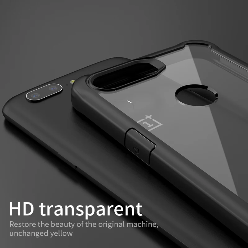 Чехол для Oneplus 5T оригинальный IPAKY one plus силиконовый акриловый Гибридный