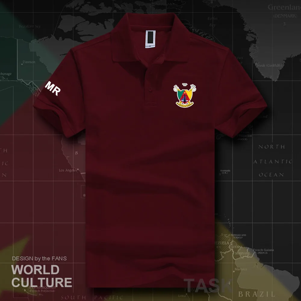 Республика Камерун CMR рубашки поло для мужчин с коротким рукавом белые бренды