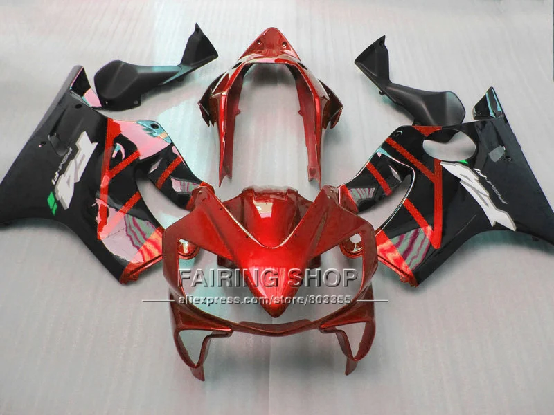 Женская обувь из блестящей Красной запасные части корпуса для HONDA обтекатели