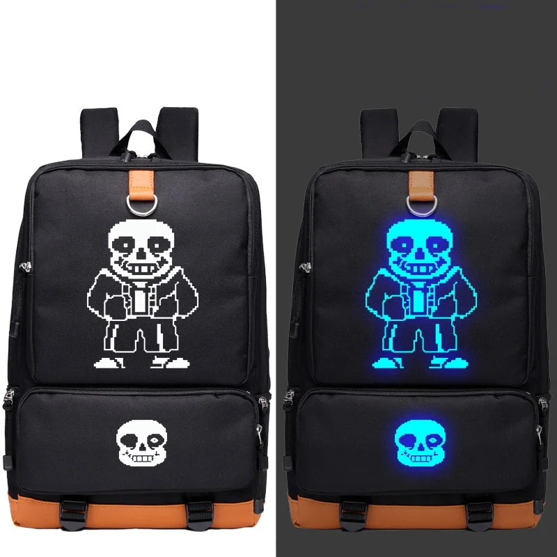 Рюкзак для подростков High-Q унисекс из аниме Undertale фриск ториэль Санс папирус