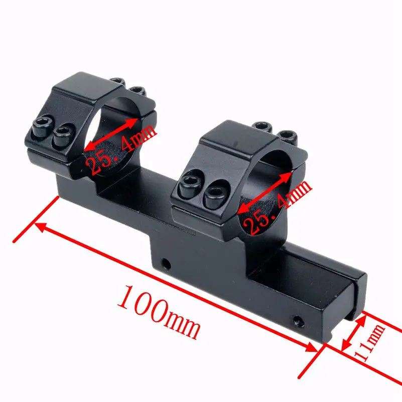Встроенное крепление 25 4 мм кольцо Крепление ласточкин хвост 11 рельсовое Вивера