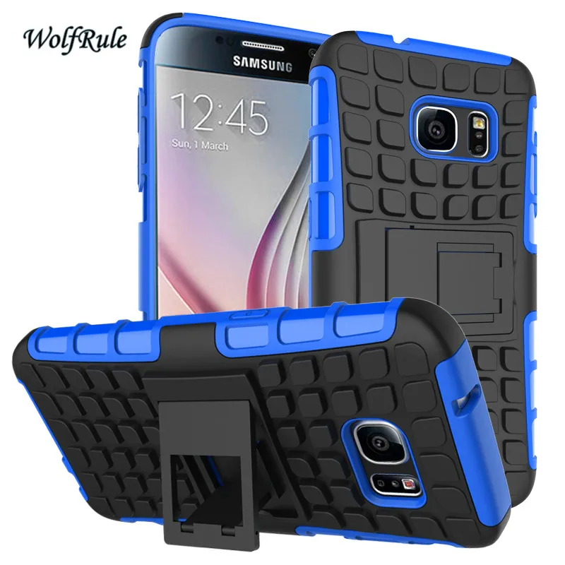 WolfRule sFor Case Samsung Galaxy S7 Soft Silicone &amp Hard Plastic For Cover G9300 &lt |