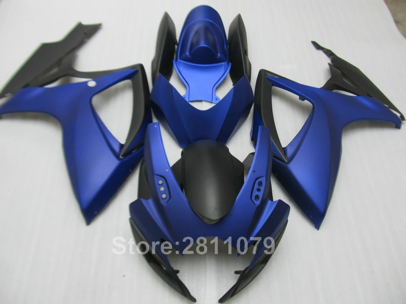 Инъекционная форма Детский комплект обтекателей для Suzuki GSXR600 06 07 матовый черный