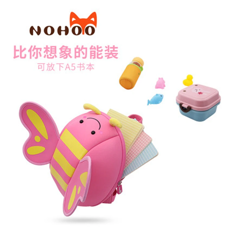 NOHOO 3D школьные рюкзаки для девочек детский школьный рюкзак сумка okul cantalari mochila Детский рюкзак escolar школьная сумка zaino scuola