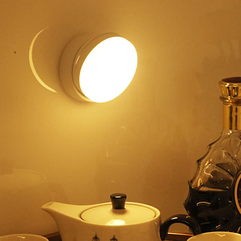 Новый датчик движения свет Магнитный 360 градусов вращения тела индукции