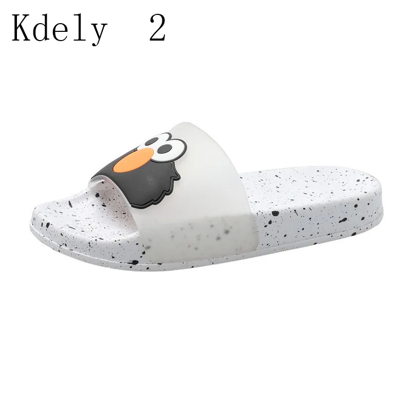 Сланцы женские для пляжа красивые шлепанцы с фруктовым желе без застежки