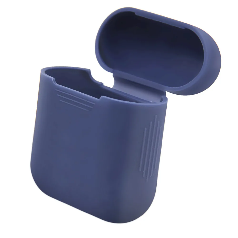 Силиконовый чехол для переноски облегающий рукав коробка Apple Airpods 1 2 Air вкладыши