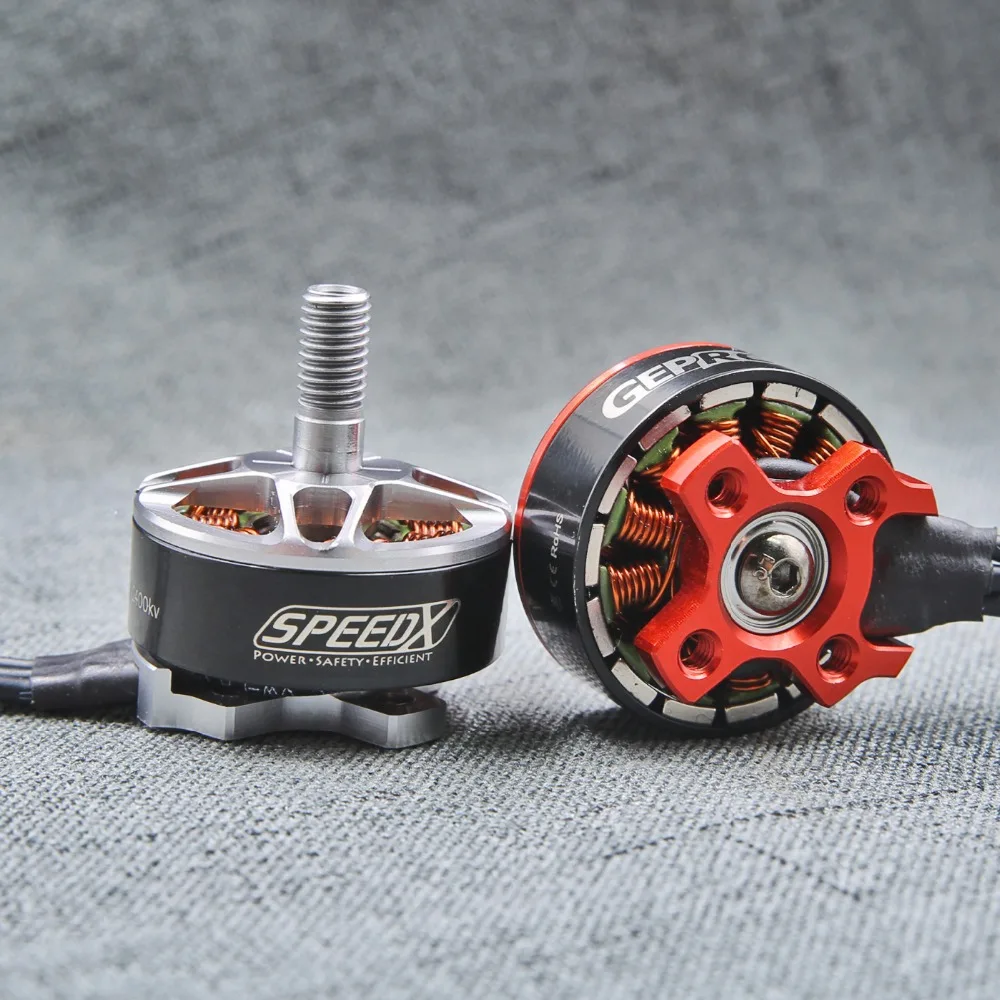 Бесщеточный мотор GEPRC SpeedX 1900KV 2400KV и 2700KV GR2207 FPV Для мультироторного мини