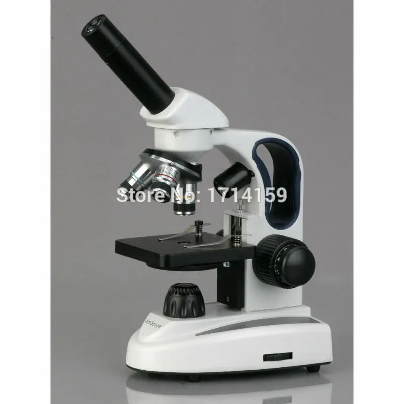 -AmScope 40X-1000X     C & F    +