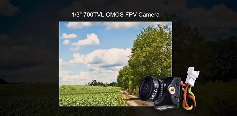 RunCam Nano 2 Nano2 1/" 700TVL 1,8 мм/2,1 мм FOV 155/170 градусов CMOS FPV камера для FPV Для RC FPV гоночный Дрон