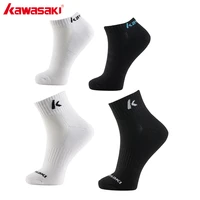 original kawasaki sports socks for men running cycling basketball badminton fitness breathable cotton socks prevent smelly feet