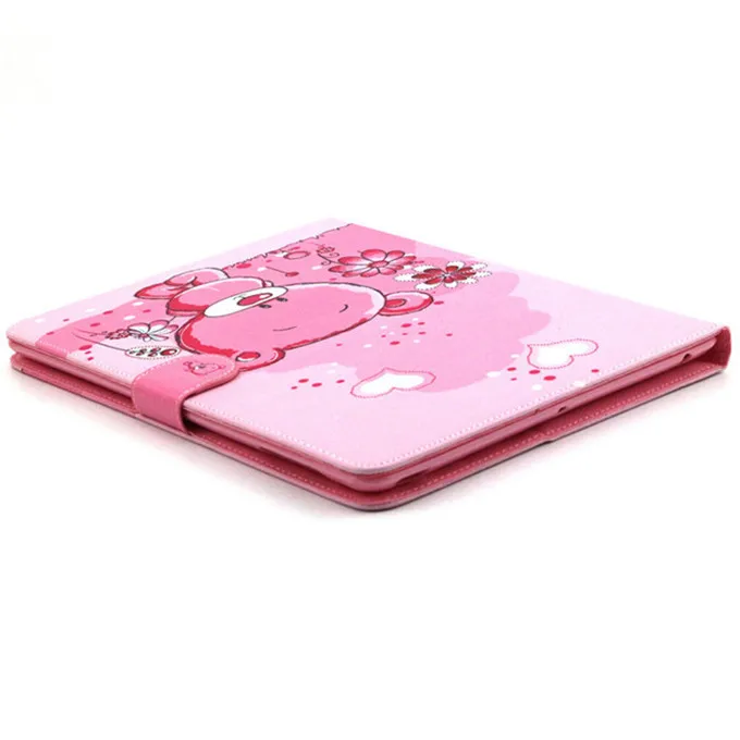 Подставка для iPad 2/3/4 чехол мультфильм сова Медведь PU кожаный чехол для iPad 2/ 3/4 чехол 9,7 ''Smart Экран Protector+ ручка