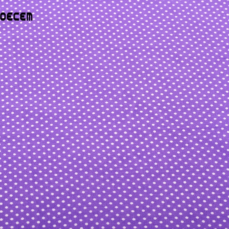5PCS/lot Cotton Quilting Fabric Purple Tissus Fat Quarter Bundles Patchwork Tecidos For Tilda Doll Dress Handicraft O2-5-2 | Дом и сад
