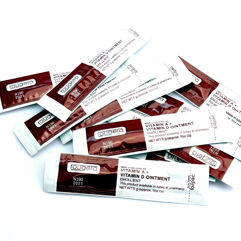 100 шт./лот крем для ухода за татуировками лосьон против шрамов Витаминная мазь