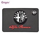 Ceyes автомобильный коврик аксессуары Автомобильная эмблема стикер Стайлинг чехол для Alfa Romeo Giulietta Giulia Mito 147 Stelvio GT 156 159 166 значки