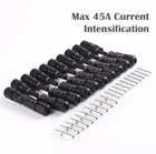 10 пар x 45A PV Разъемы мужские и женские, PV панели солнечных батарей ток 1000 В для PV кабеля 2,546 мм Твердый