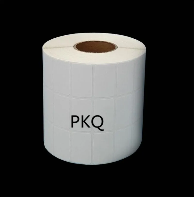 3 ряда пустые белые самоклеющиеся термопереводные принтеры этикетка наклейка