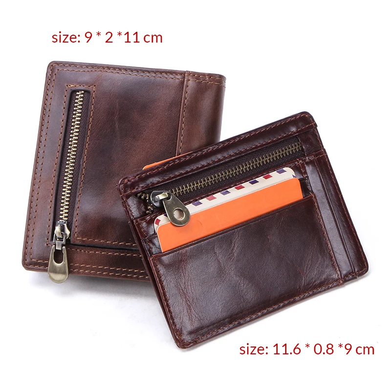 Мужской кошелек из 100% натуральной кожи короткие кошельки сумка в комплекте