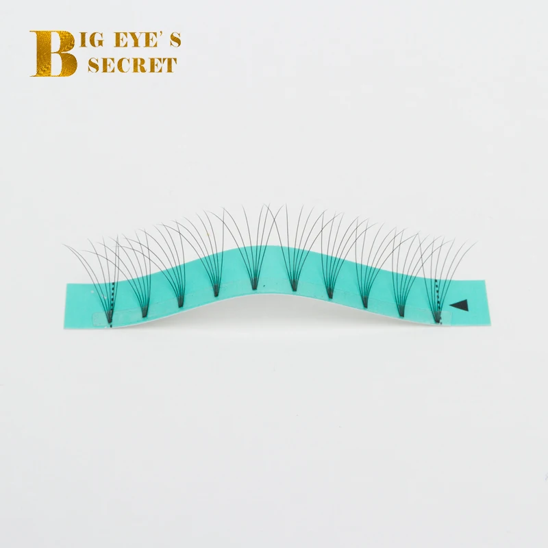 Накладные ресницы Big Eye's Secret 6D с коротким стержнем 5 лотков/партия|Накладные
