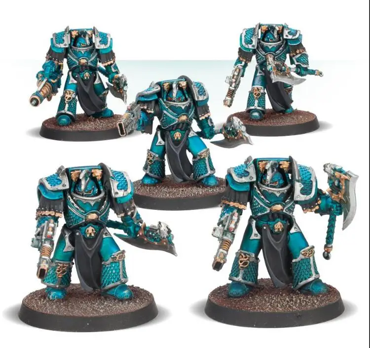 Alpha Legion Lernaern Терминаторы 5 целых моделей бит|Игровые фигурки и трансформеры| |