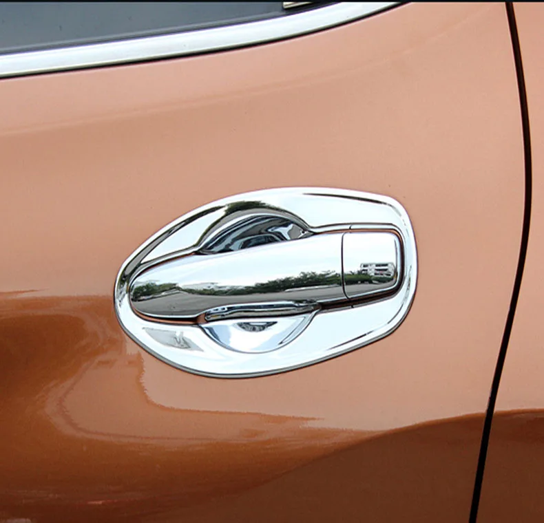 Хромированная накладка на дверную ручку для Nissan Rogue X Trail t32 2014 2015 2016 2017|garnish molding|door