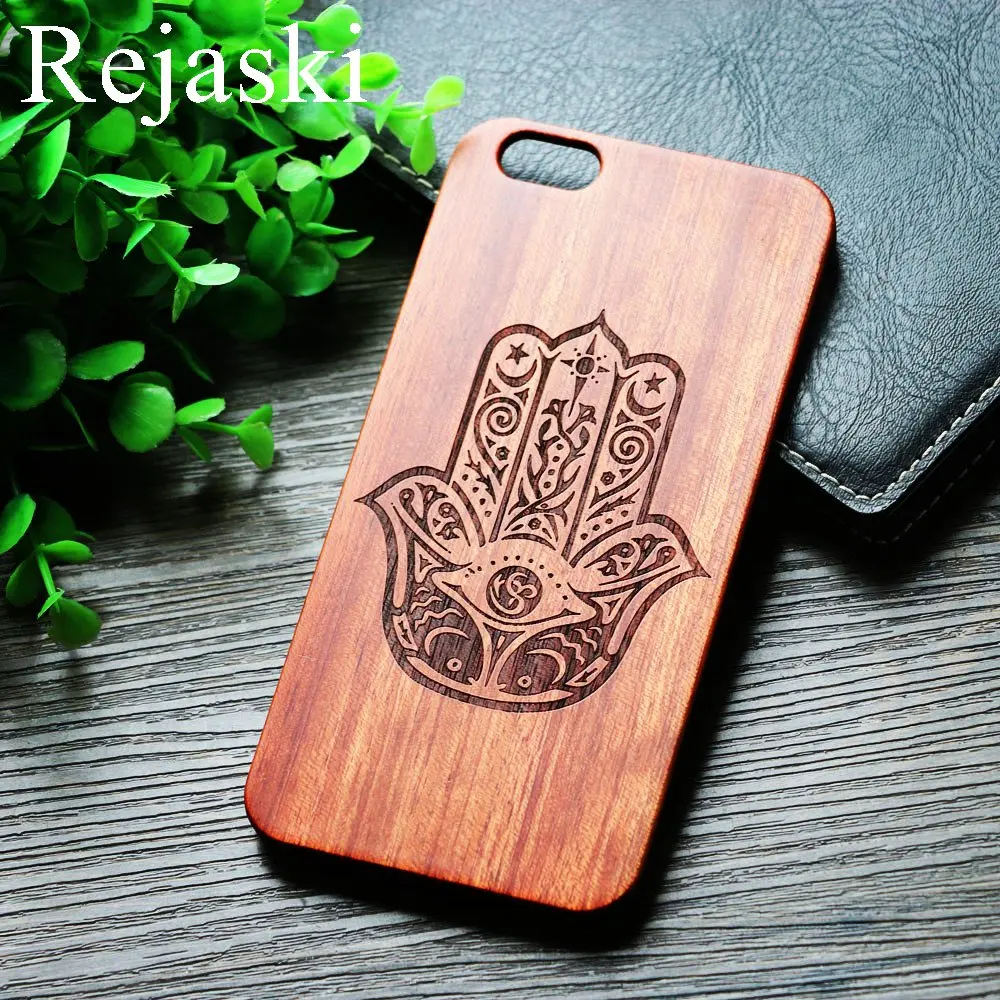 Real Wood Винтаж деревянные Чехлы для телефона для samsung Galaxy S8 S9 плюс реальные Ганеша Деревянный чехол для телефона samsung Galaxy Note 8 9 S7 Edge чехол - Цвет: Real Wood