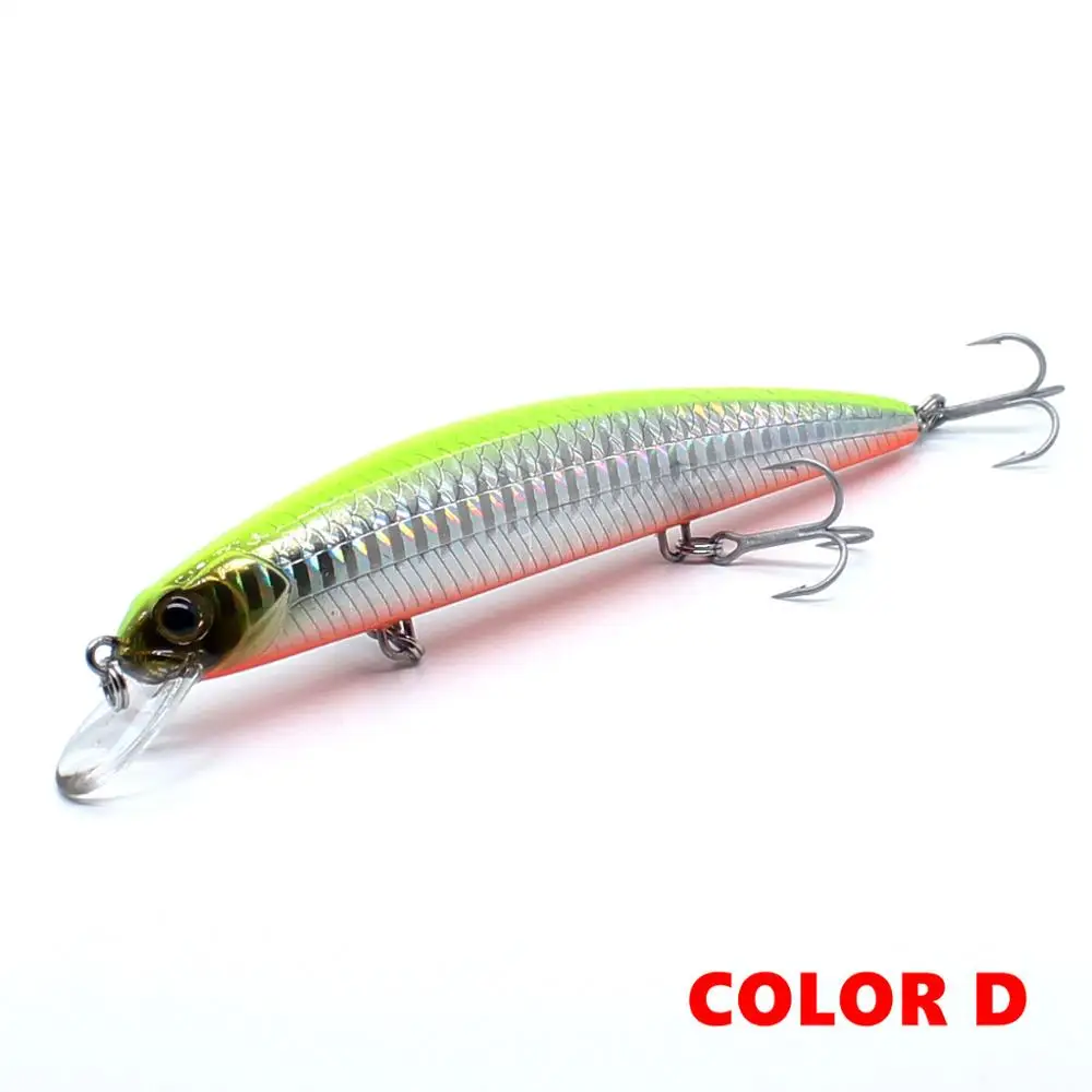 D ck115 AOCLU Jerkbait воблеры 6 цветов 11,5 см 14,5 г жесткая наживка гольян рыболовные приманки с магнитом для забрасывания на большие расстояния VMC крючки - Цвет: D ck115
