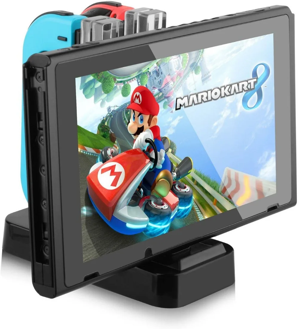 Зарядная док-станция для NS Switch Joy-Con контроллер pro контроллер зарядное устройство Подставка порт type-C