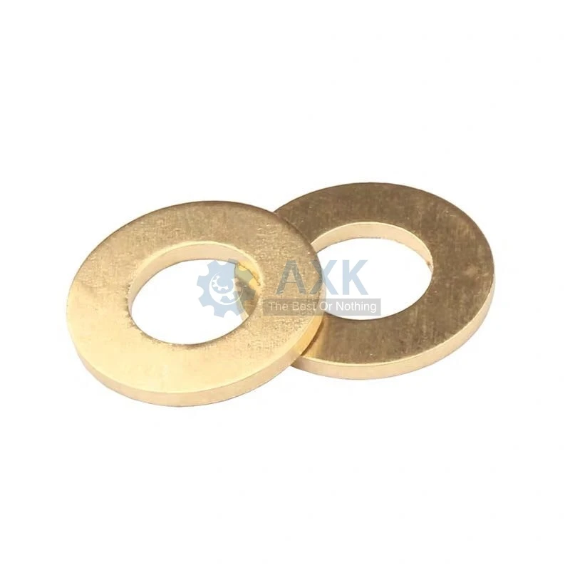 50 шт. DIN125 ISO7089 M3 M4 m5 m6 m8 m10 m12 M14 Meson Pad медный лист металлический воротник Латунный диск плоская шайба уплотнительное кольцо