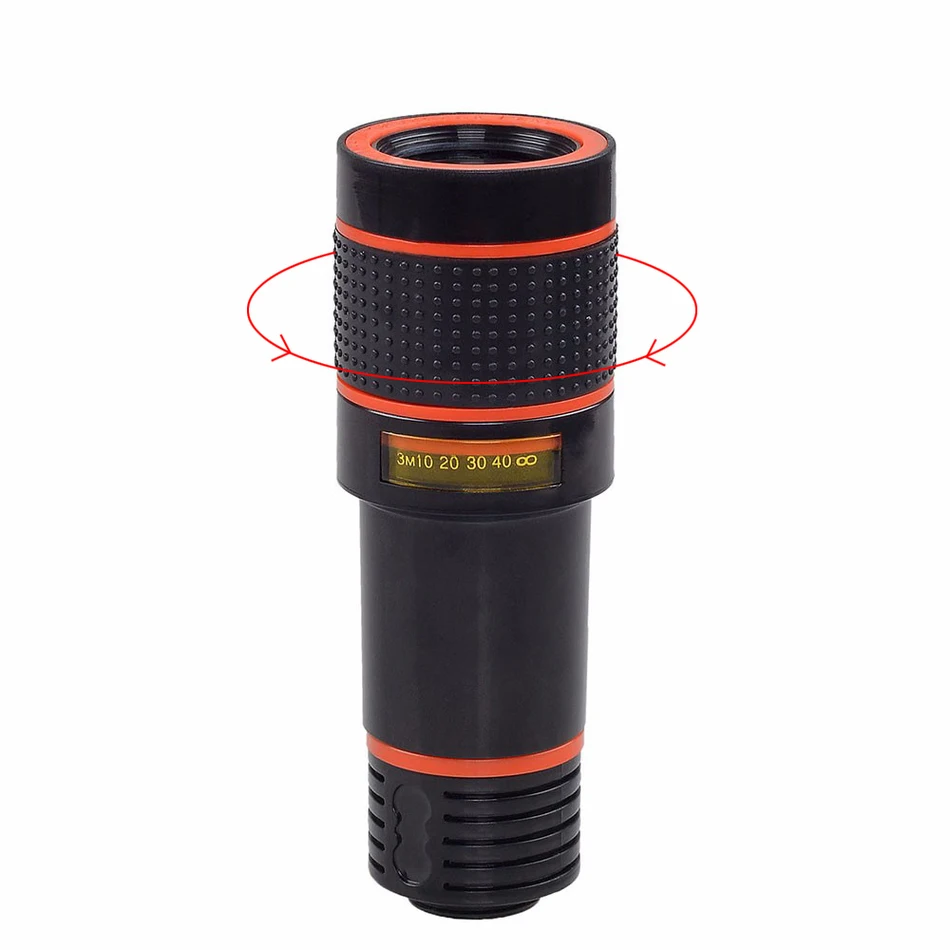 Fisheye Wide Angle Macro Lentes 12X Telephoto Zoom Lens Microscope Telescope Monopod Tripod Holder ShutterFor iPhone 5 6s 7 Plus | Мобильные