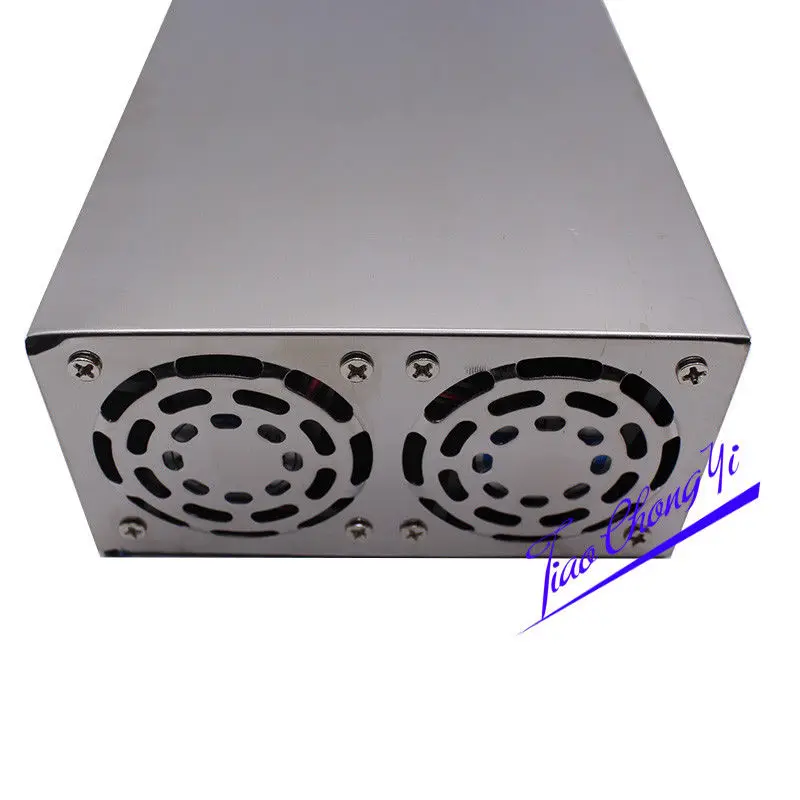 720 Вт DC24V 30A двухрядный вентилятор Импульсный блок питания адаптер для