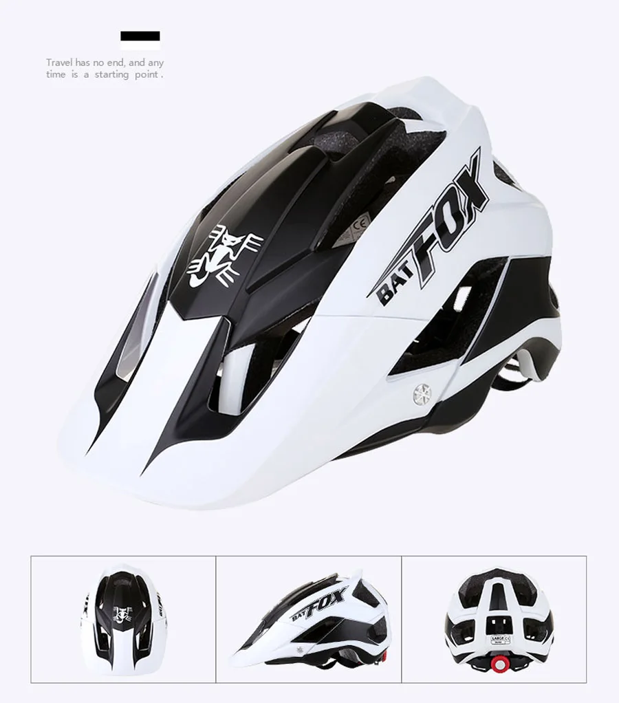 BATFOX велосипедный шлем сверхлегкий велосипедные шлемы внедорожные Casco Ciclismo интегрально-Формованный дорожный горный MTB велосипедный шлем