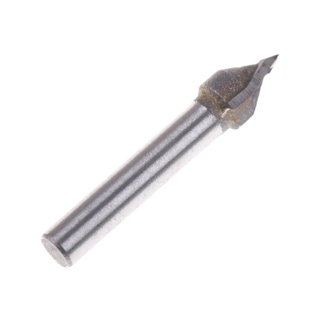 6x10 мм Вольфрамовая сталь 60 градусов V Groove Bit CNC маршрутизатор 1/4 дюйма хвостовик