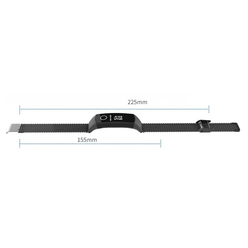 Mijobs Миланский металлический ремешок для huawei Honor Band 4 браслет из нержавеющей стали замена Смарт-аксессуаров