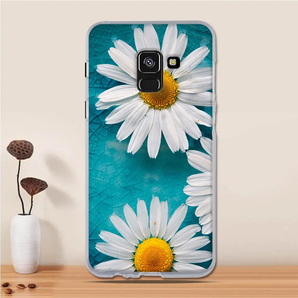 Чехол для Samsung Galaxy A8 2018 силиконовый чехол черный чехол-накладка A530F телефона |