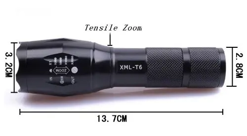 LumiParty 3800LM XML T6 светодиодный фонарик Портативный Водонепроницаемый фонарь с