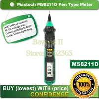 mastech ms8211d pen type digital multimeter manualauto range acdc current voltage meter with logic level test