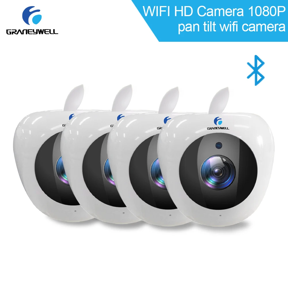 4 шт. GRANEYWELL Беспроводной IP Камера Видеоняни и радионяни Bluetooth WI-FI P2P обнаружения