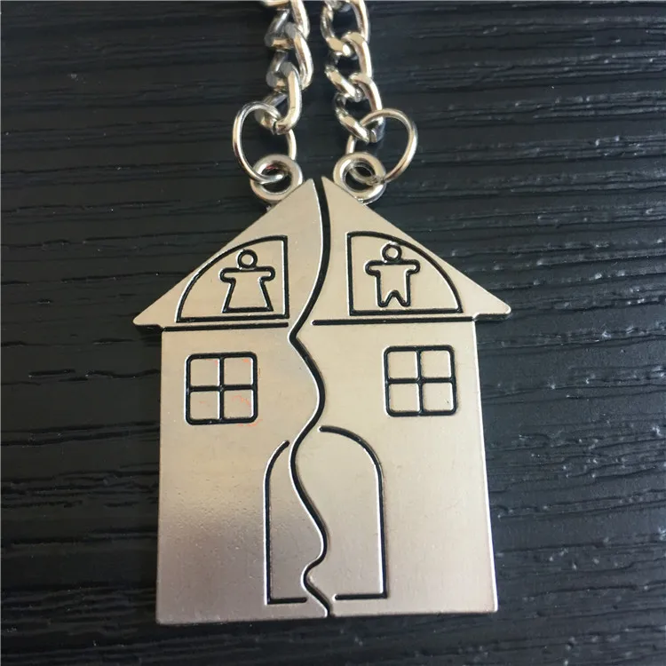 Брелок для ключей В креативном стиле влюбленных 2 шт./1 пара/1 партия|keychain gift|gifts for