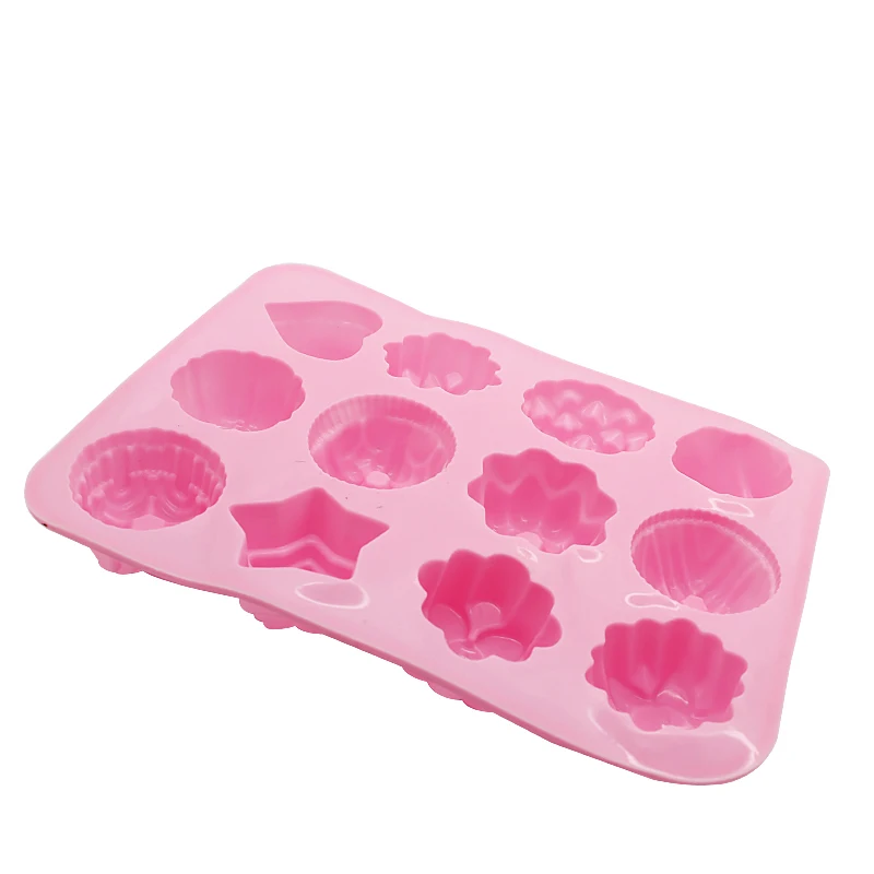 Креативный торт DIY формы цветок силиконовый ледяной куб шоколадный печенье мыло