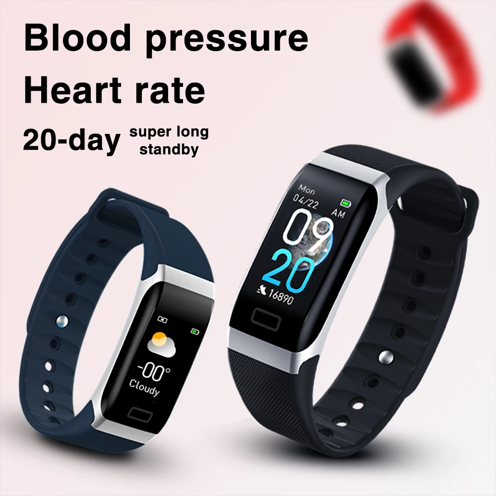 HUACP R7 Smart Watch Sport монитор сердечного ритма крови Давление фотоплетизмографический
