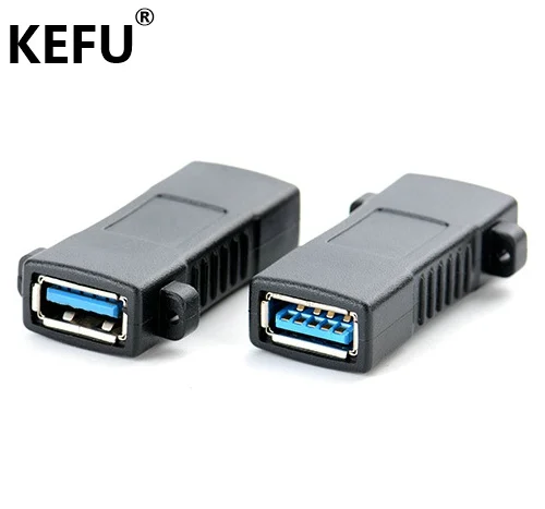 Удлинительный Кабель-адаптер с гнездовым и разъемами USB 3 0 типа A крепежным
