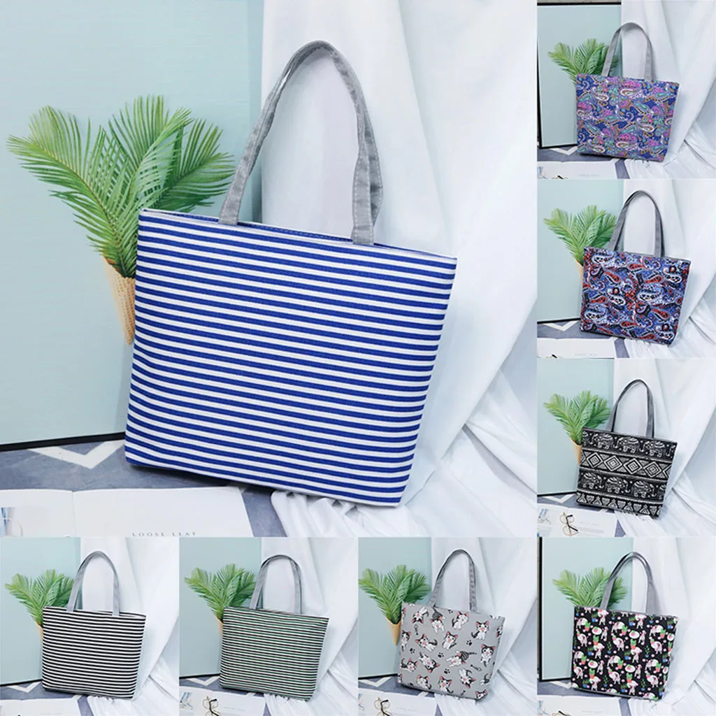 

Women Bag 2019 Fashion Leisure Canvas Shopping Handbag ladies bags schoudertas dames borsa donna torebka damska