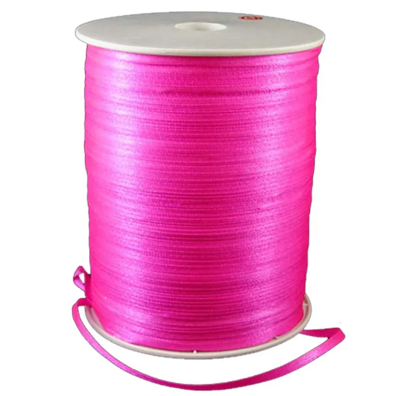 Pandahall атласная лента ярко розовый 3 мм в ширину 880 ярдов/рулон|ribbon 3mm|roll rollribbon ribbon |
