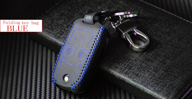 Умный/складной чехол-брелок из натуральной кожи для автомобиля CivicAccord Fit Feng Fan Ling