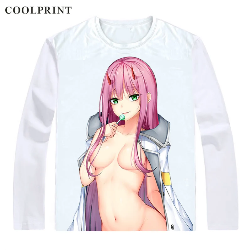DARLING в FRANXX футболки мульти-стиль рубашка с длинными рукавами Дарин Za Furankisu DarliFra