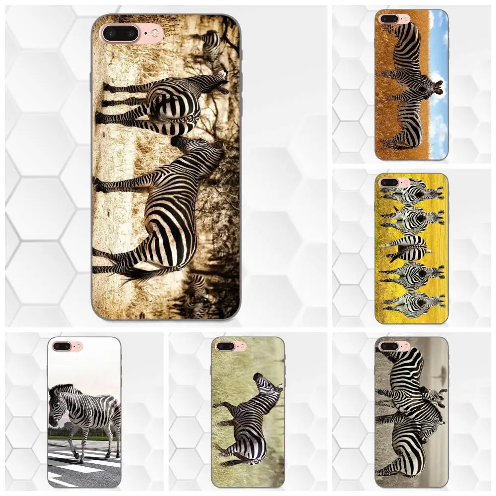 TPU Live Love Phone Zebra Horse для Galaxy C5 C7 J1 J2 J3 J330 J5 J6 J7 J730 2017 Ace Core Duo Max Mini Plus Prime Pro|Бамперы| |