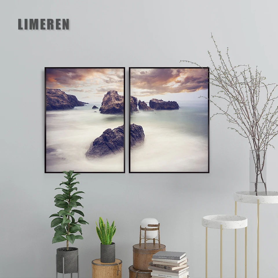 Cloudy landscape Pictures Wall Art Printing Painting Modern Canvas Living Room Home Decor Posters And Prints | Дом и сад